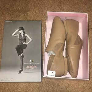 American Ballet Theater Tan Jazz Shoes